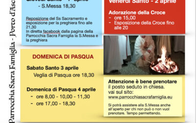 Celebrazioni Triduo Pasquale 2021